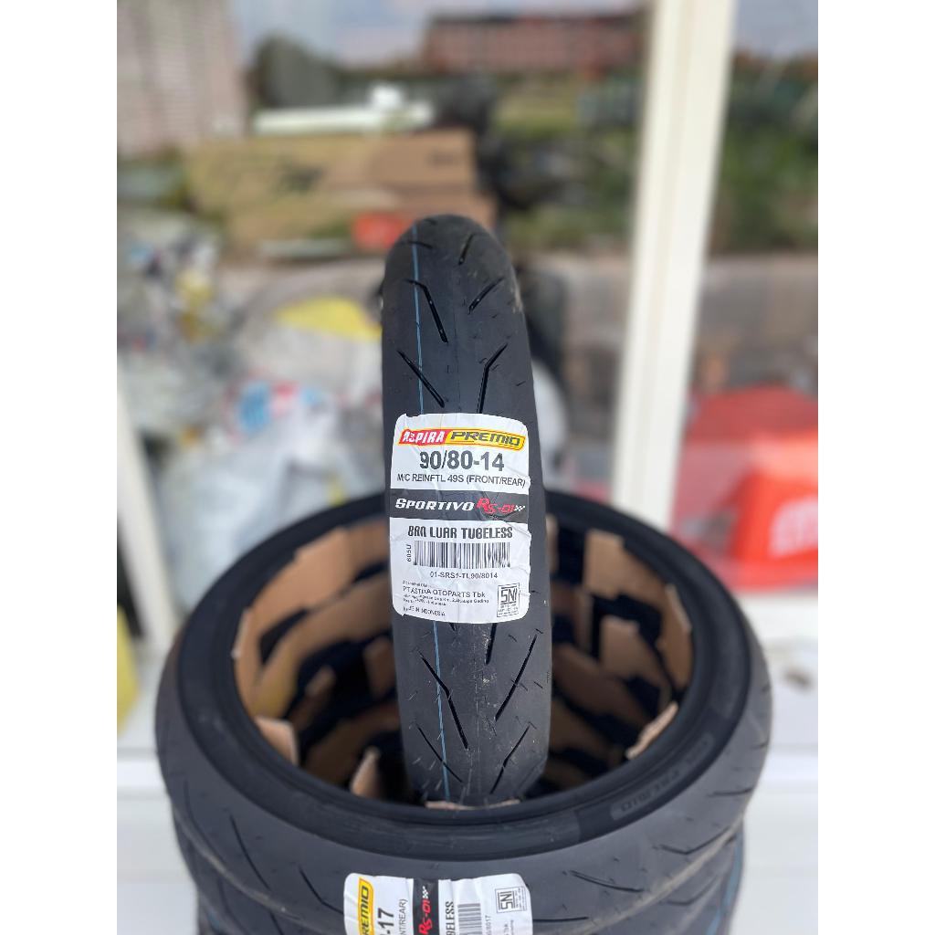 ￼[READY COD] BAN ASPIRA PREMIO SPORTIVO RS01 TUBELESS SOFT COMPOUND RING 17 RING 14 / BAN BALAP SOFT