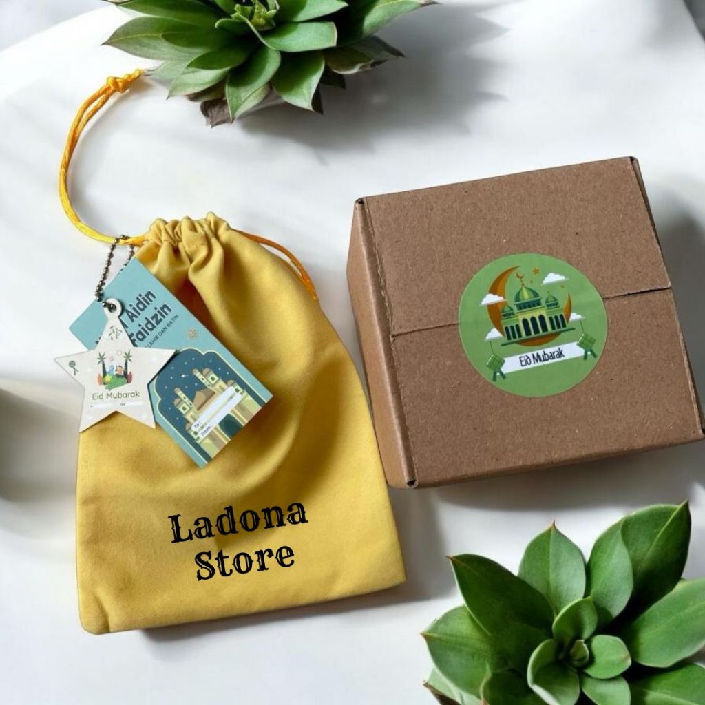 

Kotak Dan Pouch Hampers Idul Fitri Box Lebaran 10x10x8 cm
