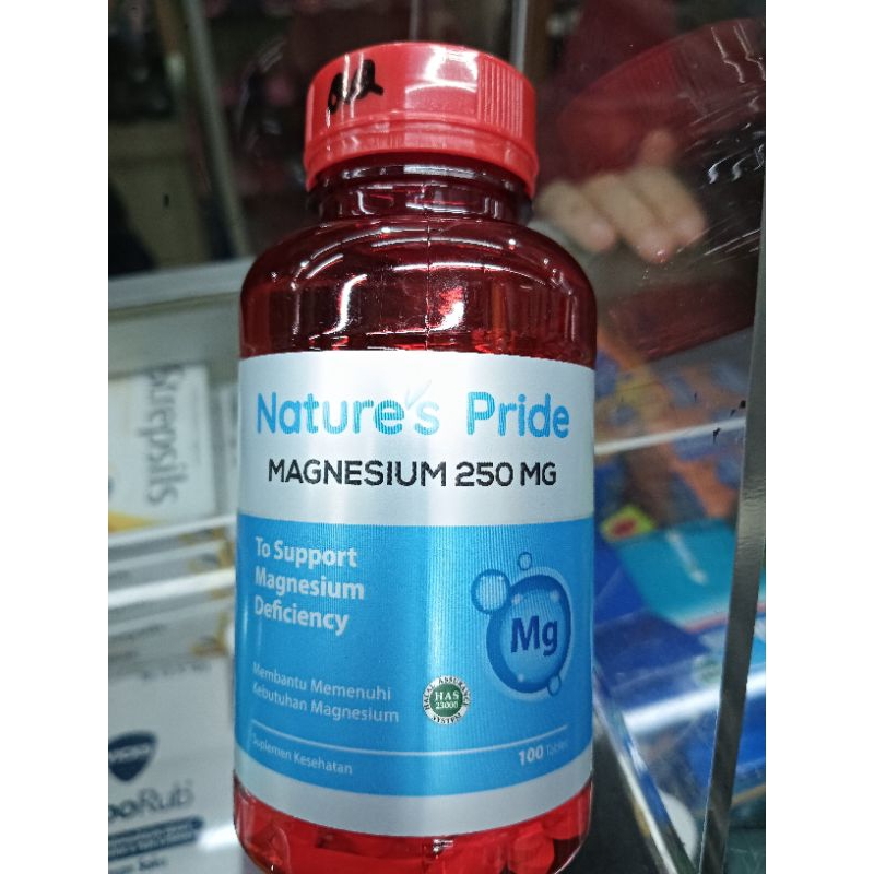 Nature's pride magnesium 250mg isi 100