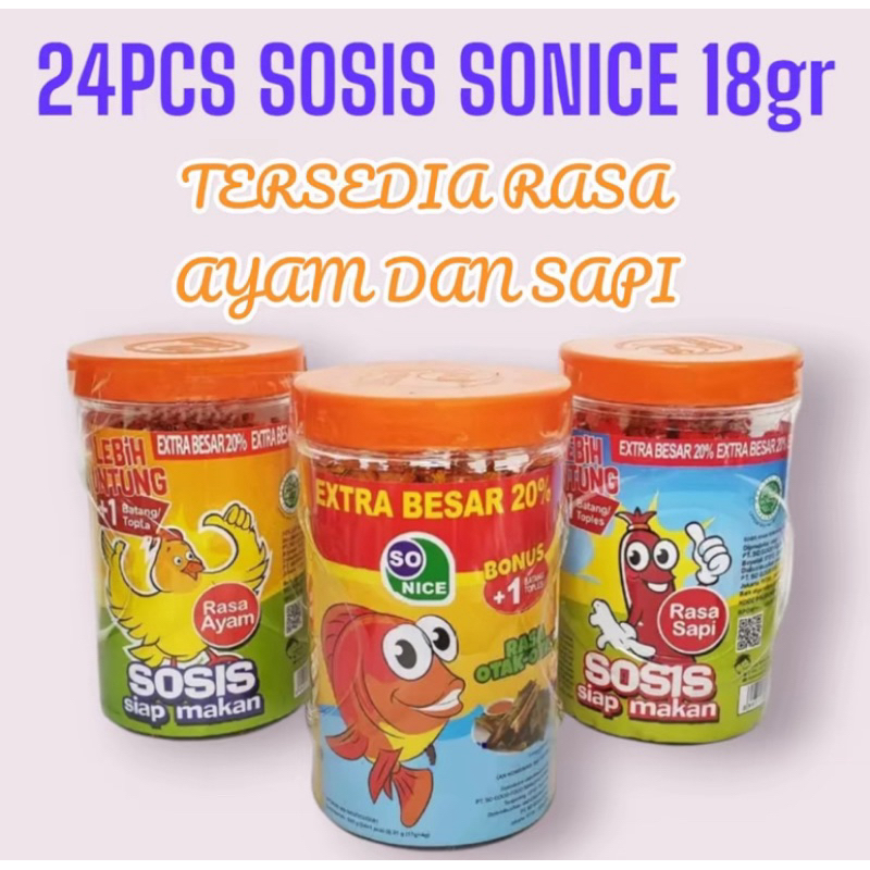 

sosis so nice 24 pcs siap makan