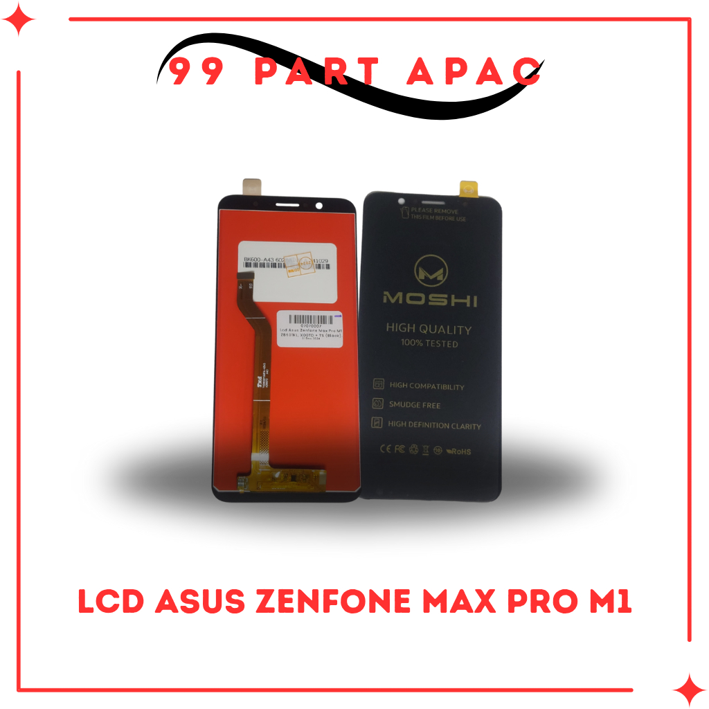 LCD touchscreen layar hp LCD Asus Max Pro M1 merk Moshi Tictoc kualitas terjmain bergatransi pasti g