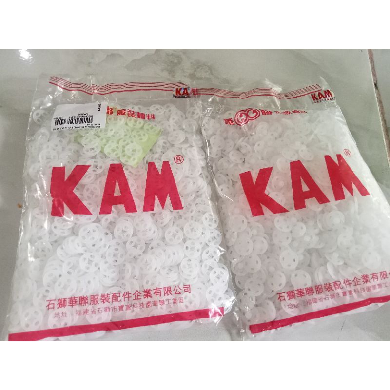 KANCING CETET KAM 10mm 1Lusin