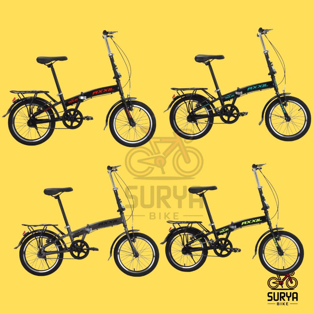 Sepeda Axxil 615 Sepeda Lipat Axxil Sepeda Lipat Anak Dewasa 16"