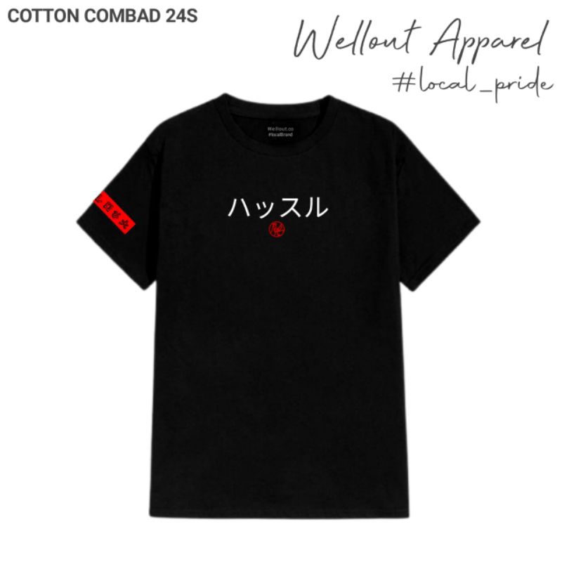 TSHIRT Kaos Distro Original Premium Wellout || Local Pride