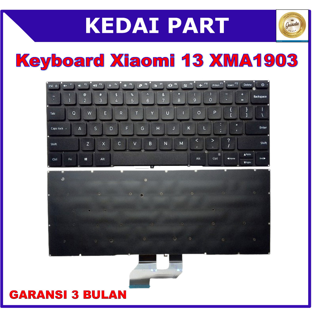 Keyboard Xiaomi Redmibook 13 XMA1903 XMA1903-AN XMA1903-DJ XMA1903-BB XMA1903-AF AIR-15 M3 XMA1903