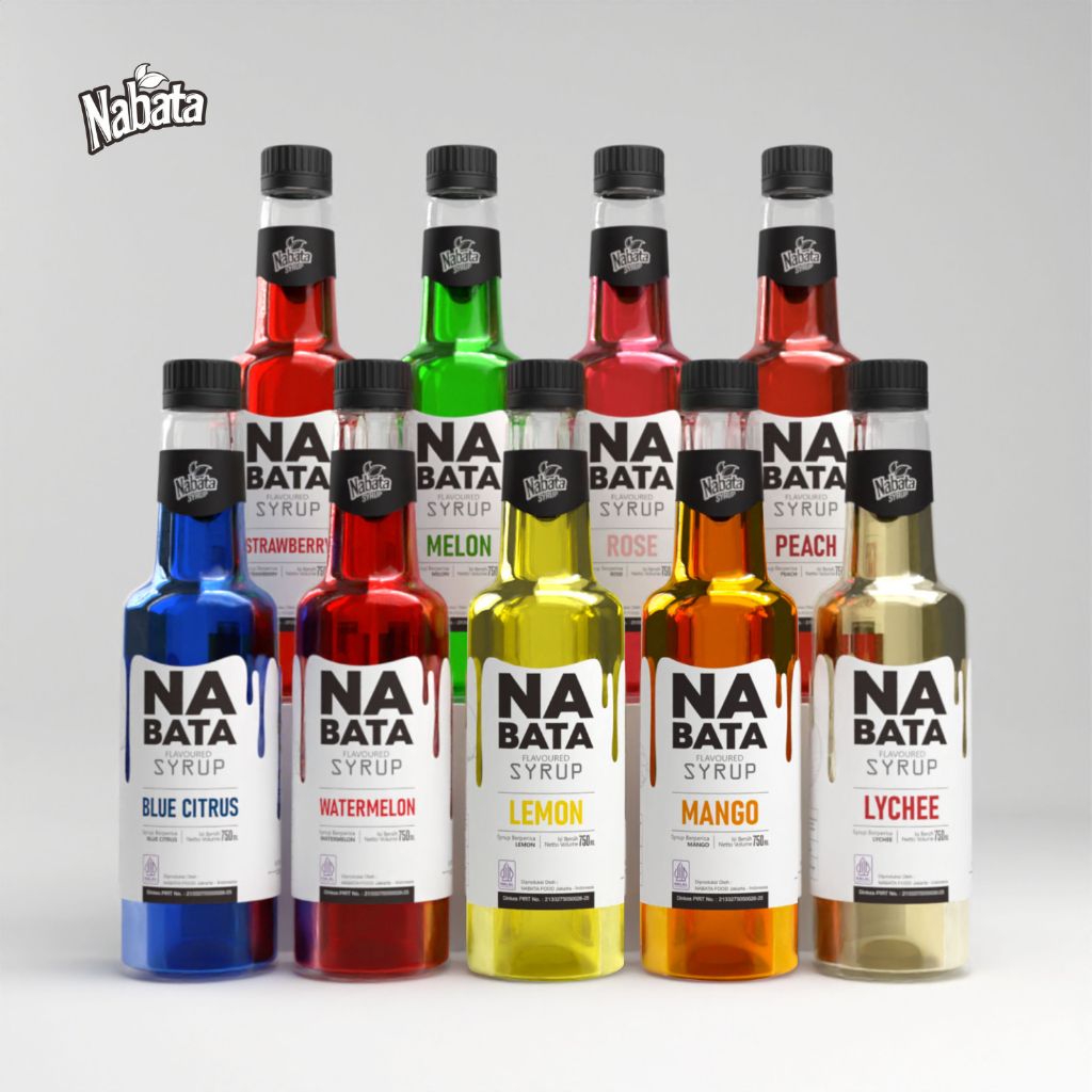 

Syrup NABATA All Varian 750 Ml Premium Sirup Flavoured Minuman Bartender Kopi | Sirup Ala Cafe Hotel