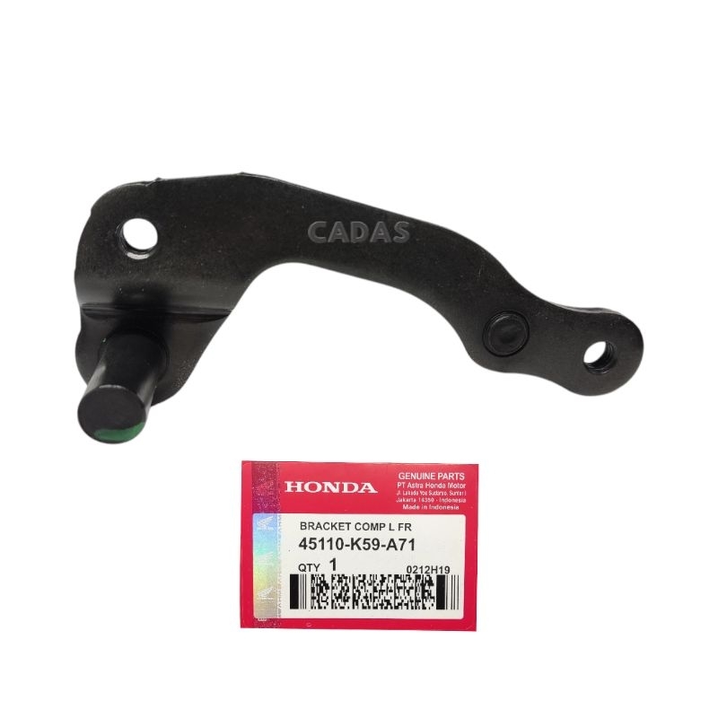 PLAT BRAKET KALIPER REM DEPAN DUDUKAN KALIPER HONDA VARIO 125 VARIO 150 VARIO 160 GENIO
