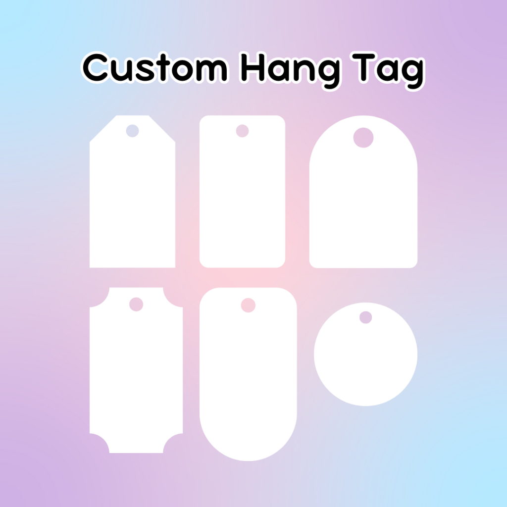 

Custom Hang Tag 50pc