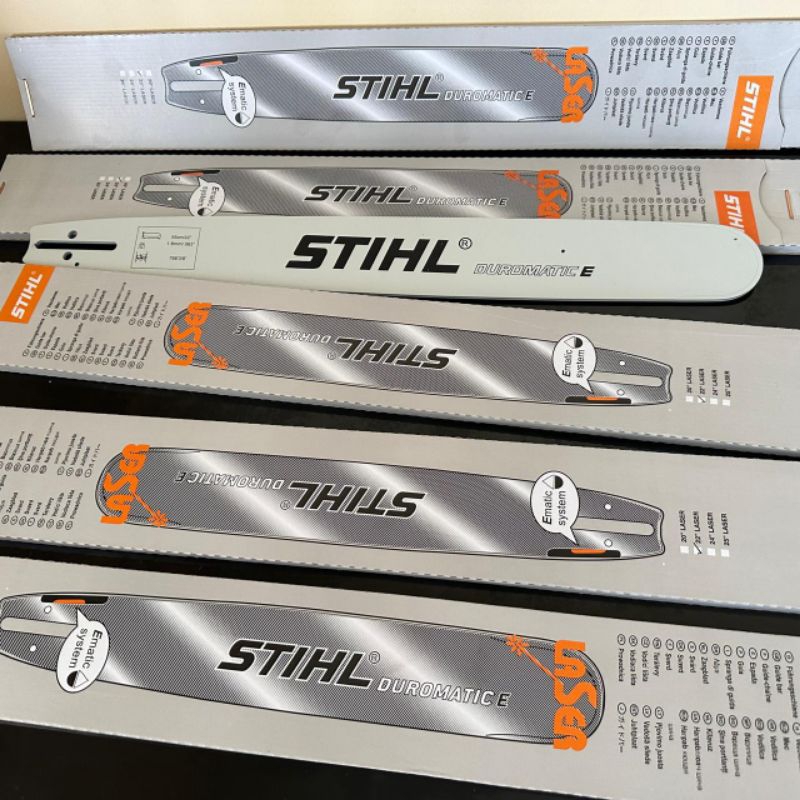 NEW BAR CHAINSAW ASLI STIHL 20 INCH 36 MATA 50 CM LASER BAJA BAR SENSO STIHL 20"/36T