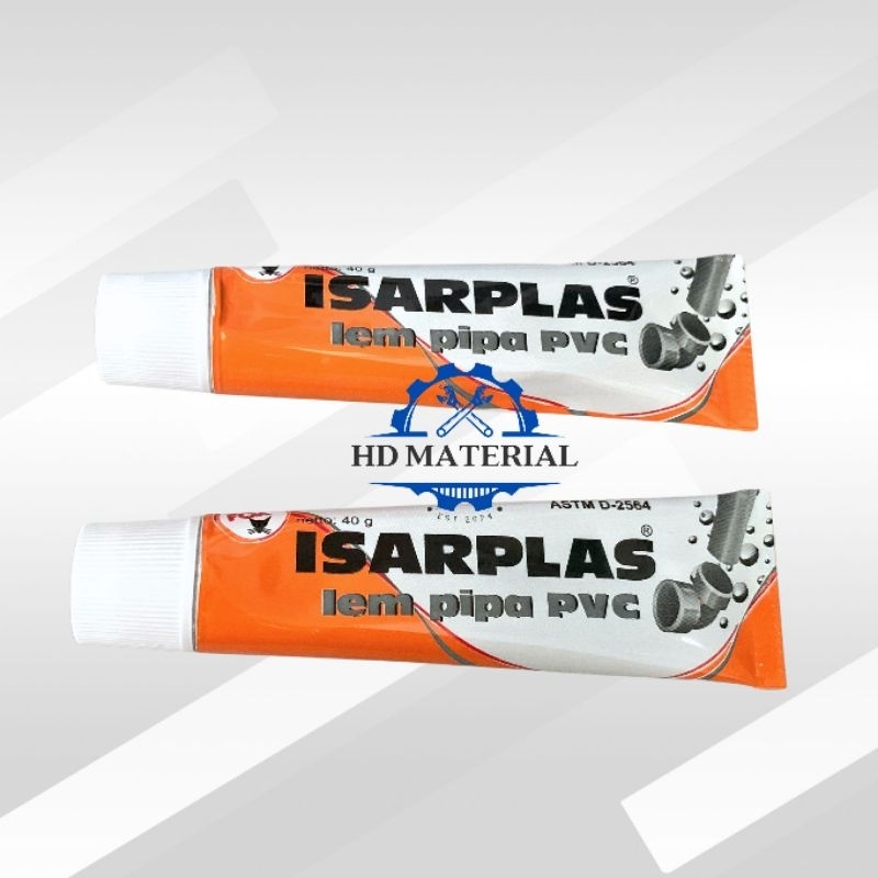 Lem Pipa PVC Isarplas / Lem Isarplas Original 40gr / Lem Paralon Isarplas