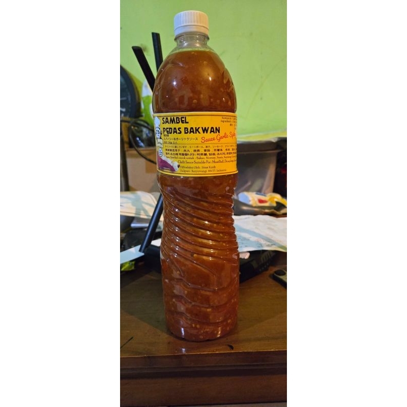 

dbamboe Sambal Pedas Bakwan 1,5 Liter
