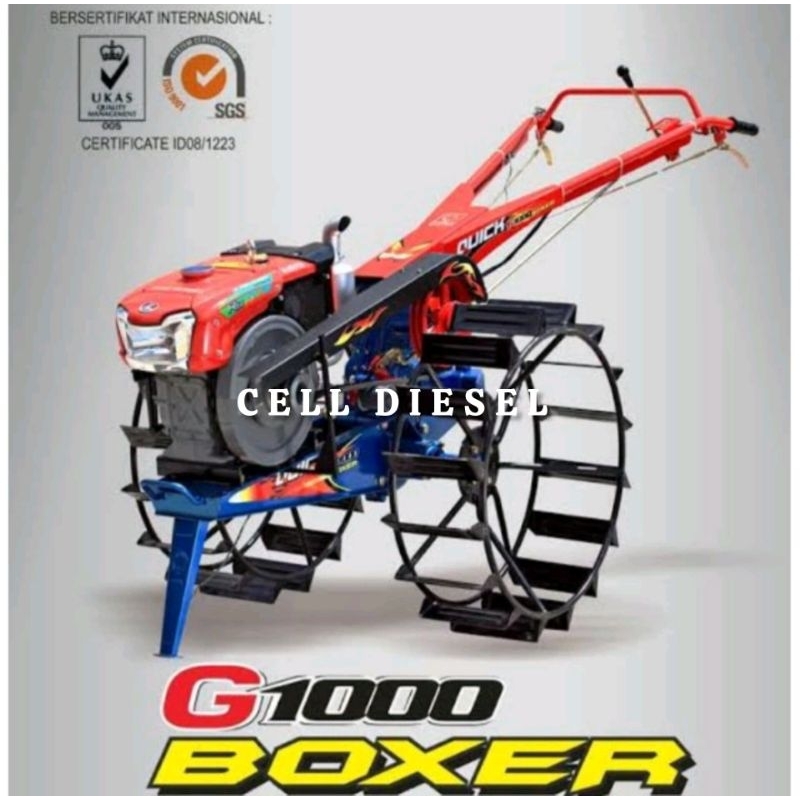 Traktor Quick G1000 Lengkap RD85 / RD85 Traktor Sawah