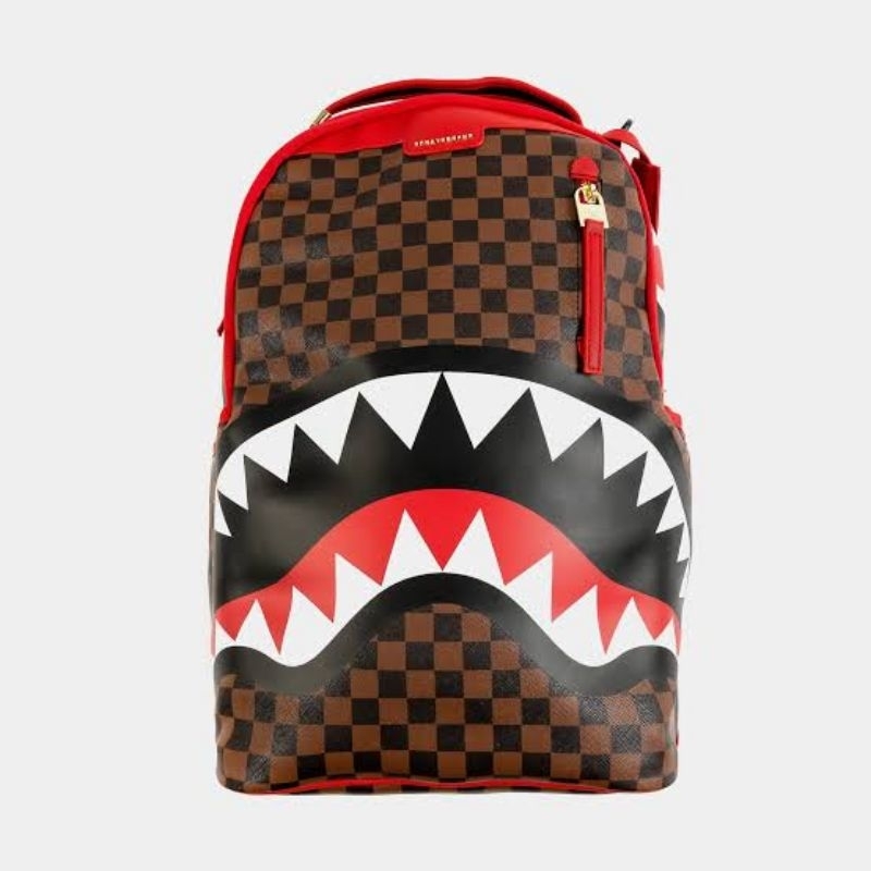 Sprayground Shark in Paris Men backpack New