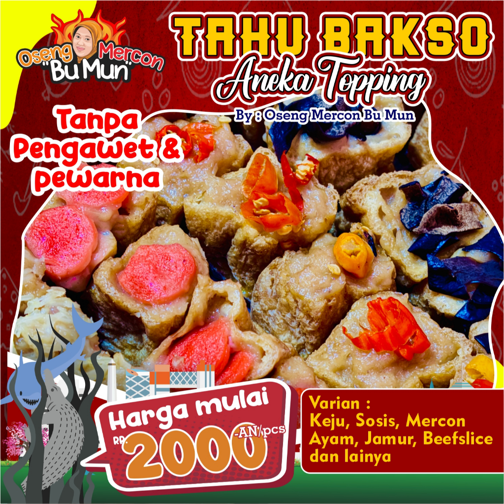 

TAHU BAKSO ANEKA TOPPING BY SAMBAL BU MUN