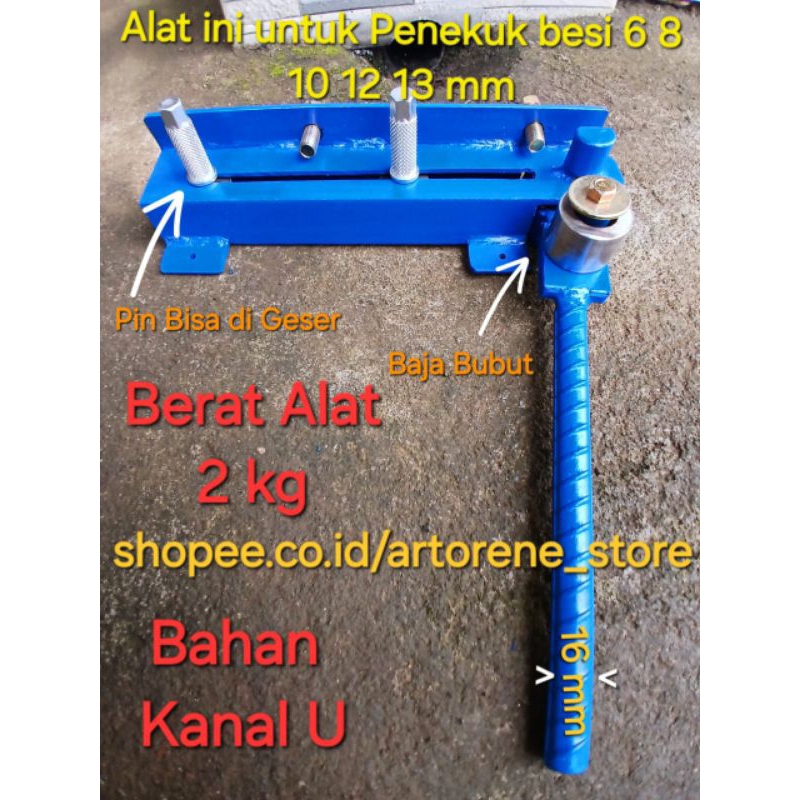 ALAT PENEKUK BESI 6 8 10 12 13 mm /ALAT PENEKUK BESI BETON/ ALAT PENEKUK BESI BEGEL/ PENEKUK BESI 13