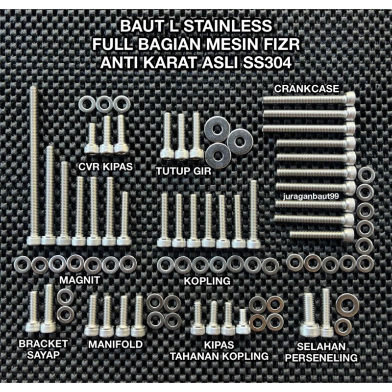 BAUT L BAK KANAN KIRI FIZR FORCE 1 STENLIS THE A2-70