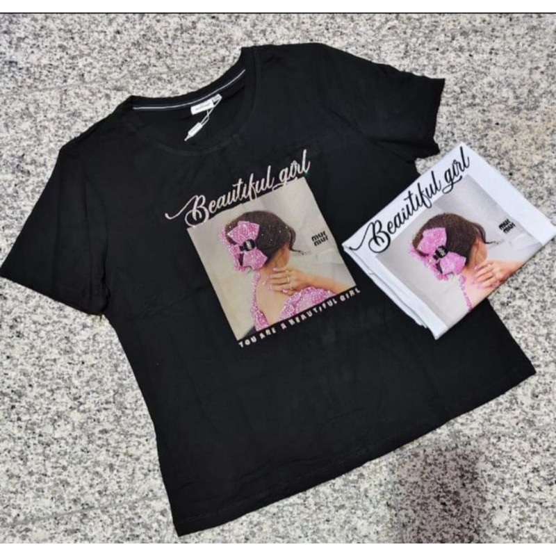 Atasan Kaos Stretch Import Kamaya