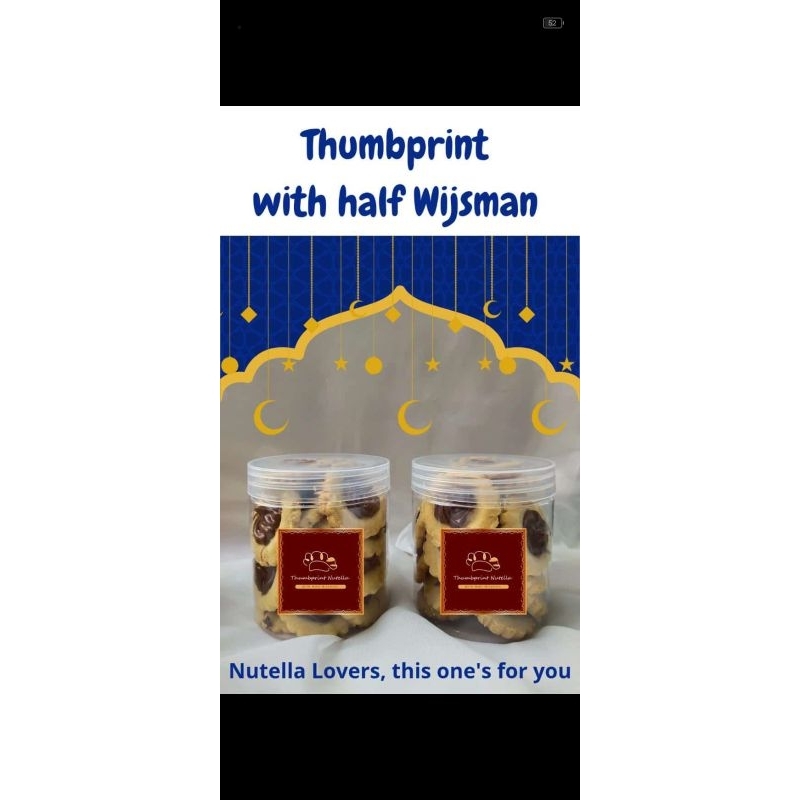 

Kue Kering Lebaran With Wijsman/Nastar/Snowball/Thumbprint/Kastangel