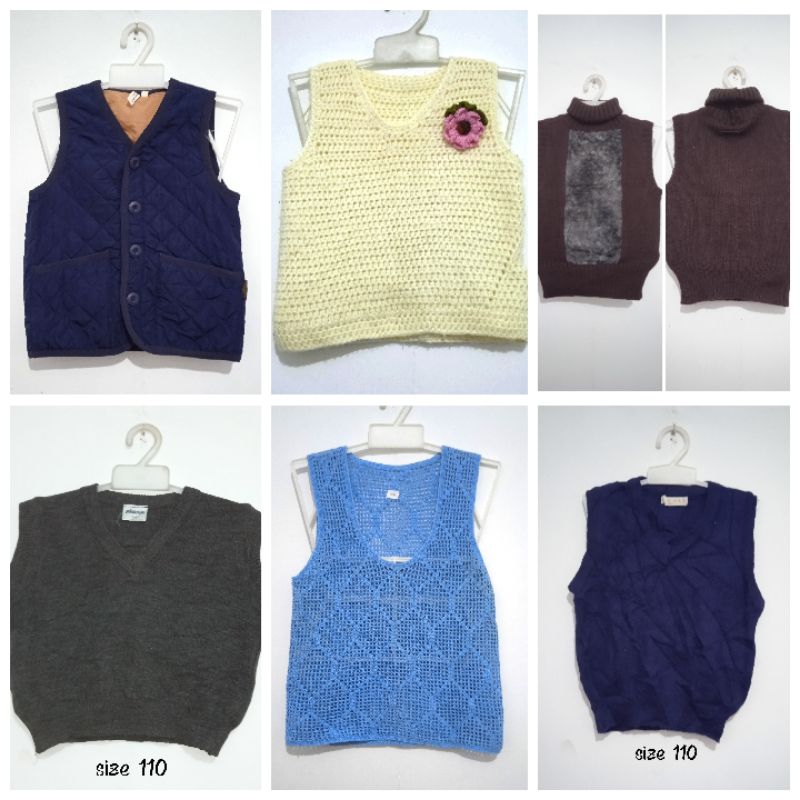 VEST / ROMPI ANAK | VEST RAJUT ANAK