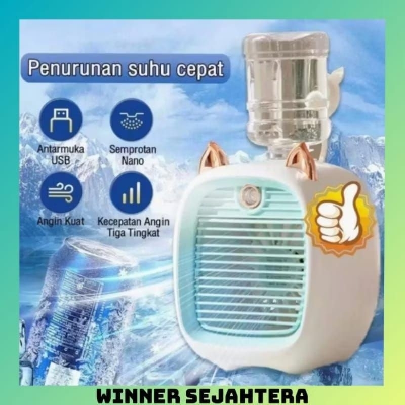 Kipas AC portable  Air Cooler / AC MINI / USB air cooler mini AC portable AC energi fan