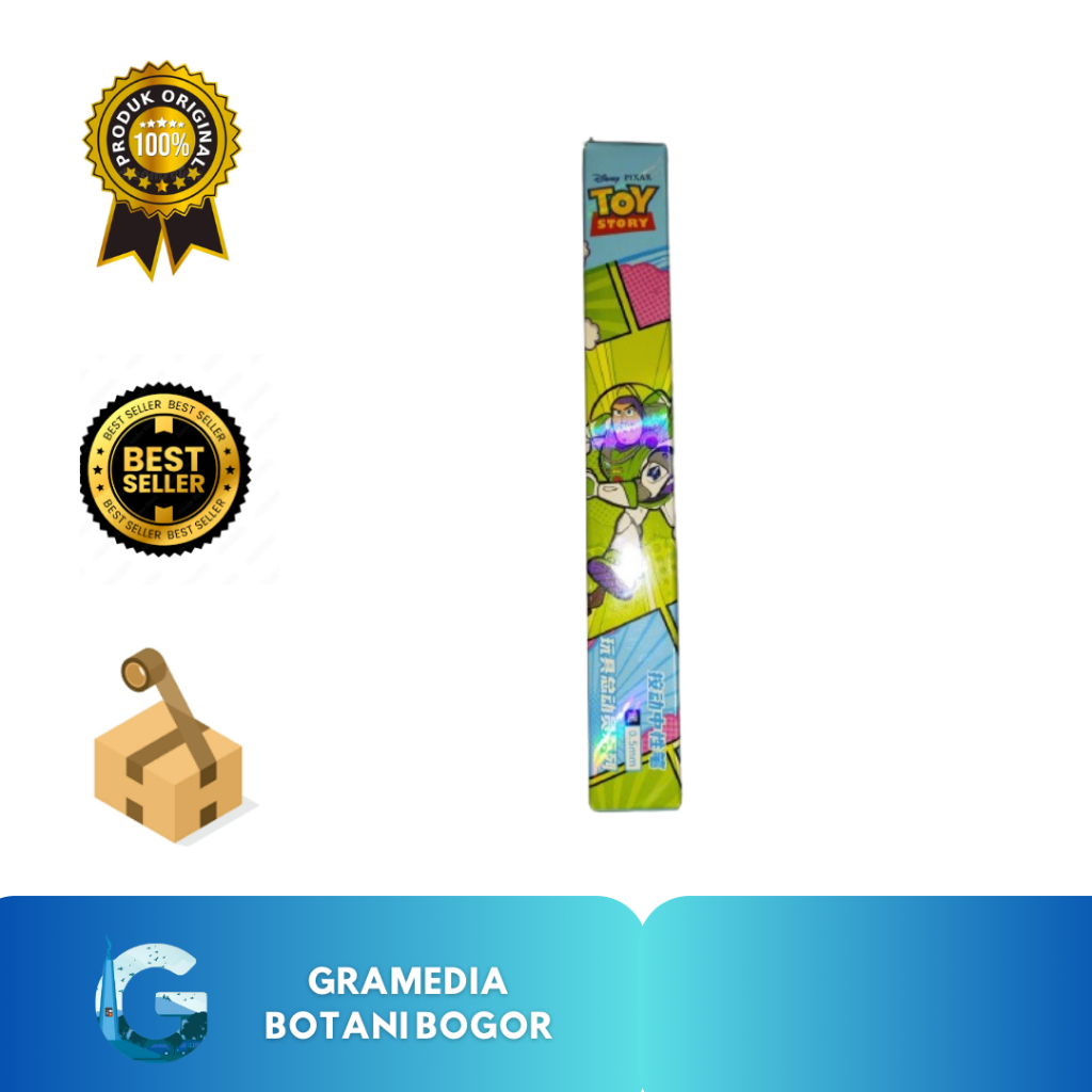 

GRAMEDIA BOGOR - KAKO TOY STORY CLICK GEL PEN SURPRISE BOX