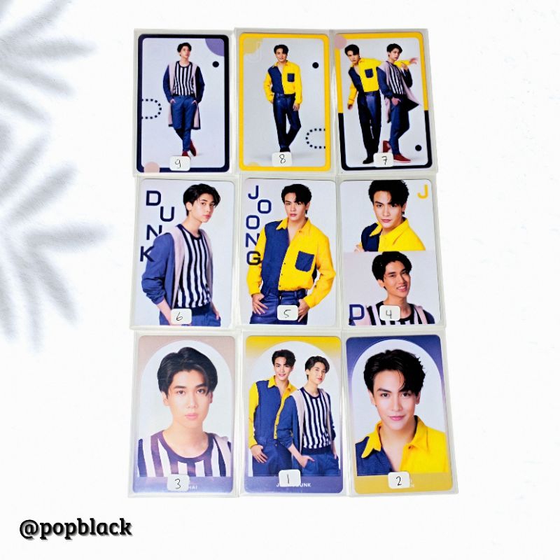 PHOTOCARD JOONGDUNK SUPER COLOR SERIES OFFICIAL || COLLECTION PHOTOCARD GMMTV || SHARING MERCHANDISE