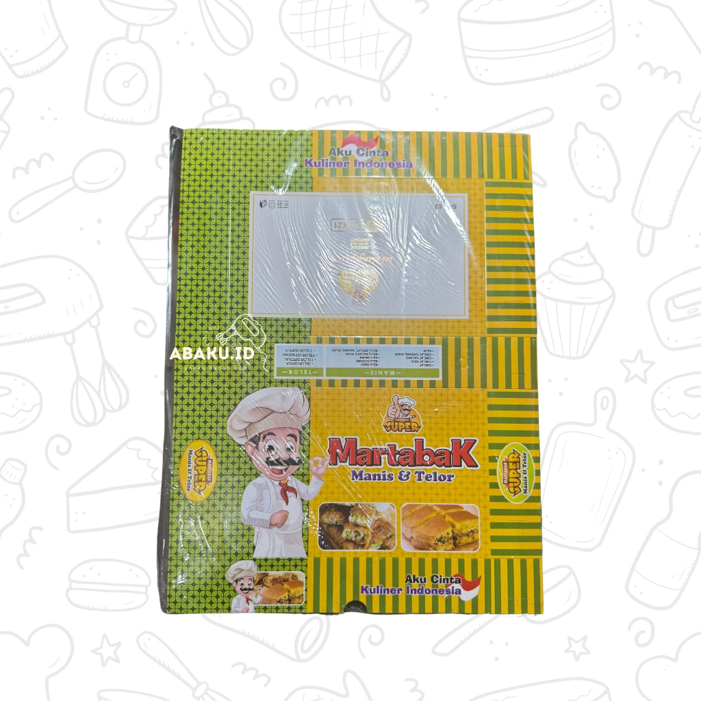 

DUS MARTABAK HIJAU 100 PCS
