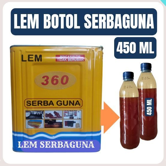 

Lem Botol Perekat Serbaguna 450 ML
