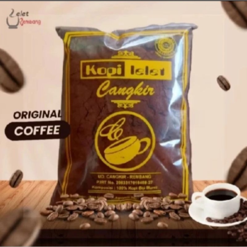 

Kopi Lelet Cangkir 500 Gram / Kopi Cangkir / Kopi Lelet Lasem Rembang