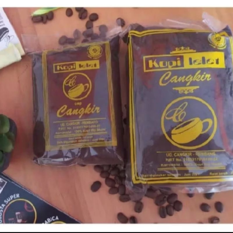 

Kopi Lelet Cangkir 200 Gram / Kopi Cangkir / Kopi Lelet Lasem Rembang