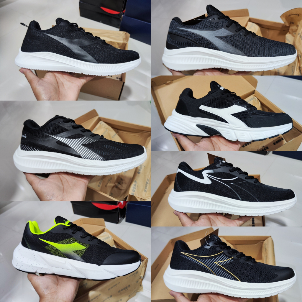 Diadora Black White Series Original