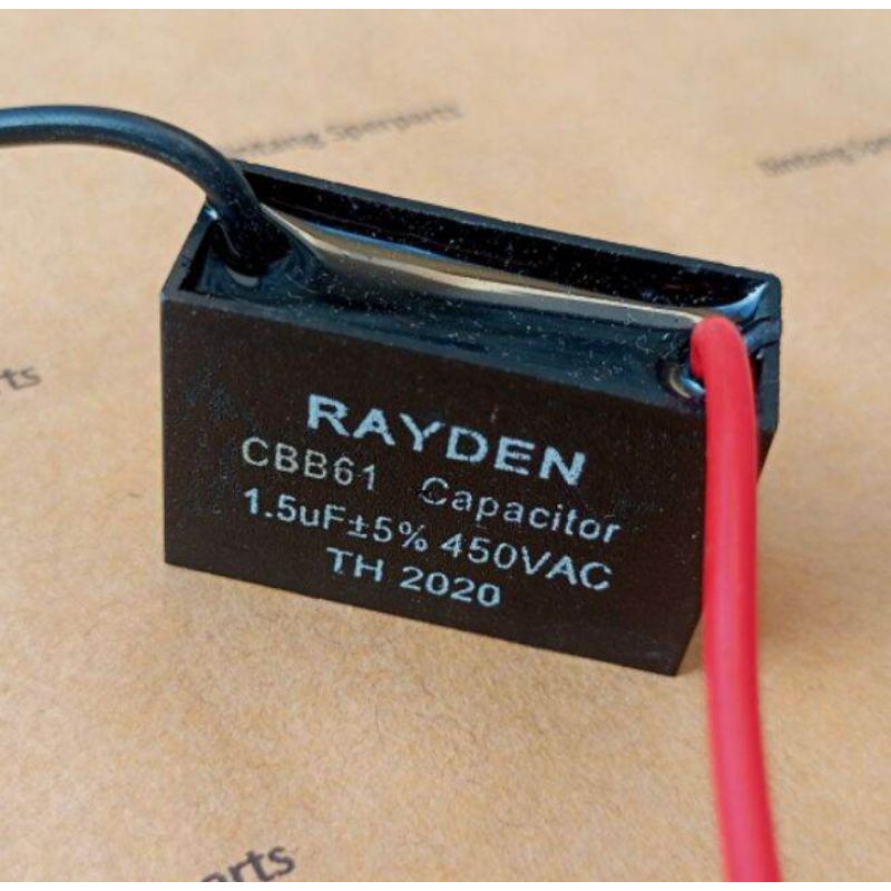 KAPASITOR KIPAS ANGIN 1.5UF 450V CAPACITOR KIPAS 1,5UF 450V KAPASITOR KIPAS 1.5UF