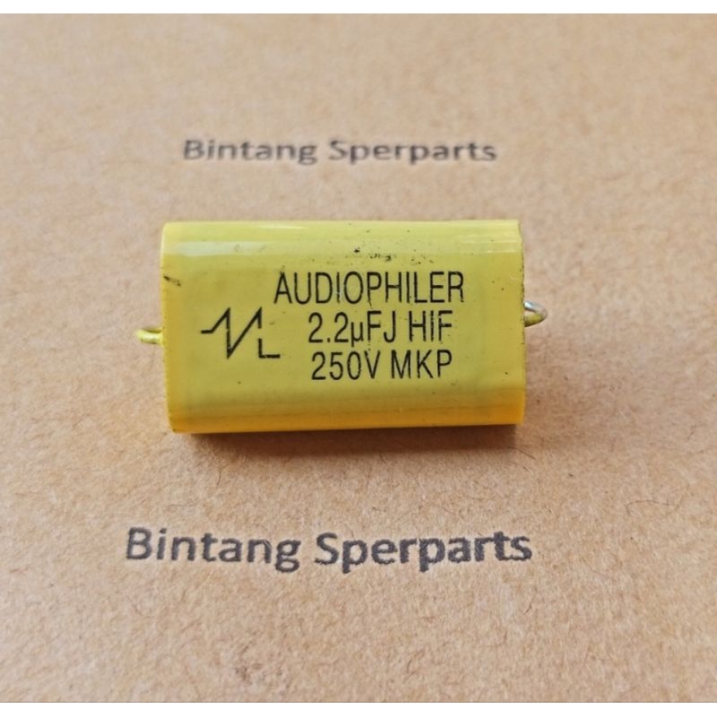 AUDIOPHILER 2.2UF 250V KAPASITOR AUDIOPHILER 2,2UF 250V