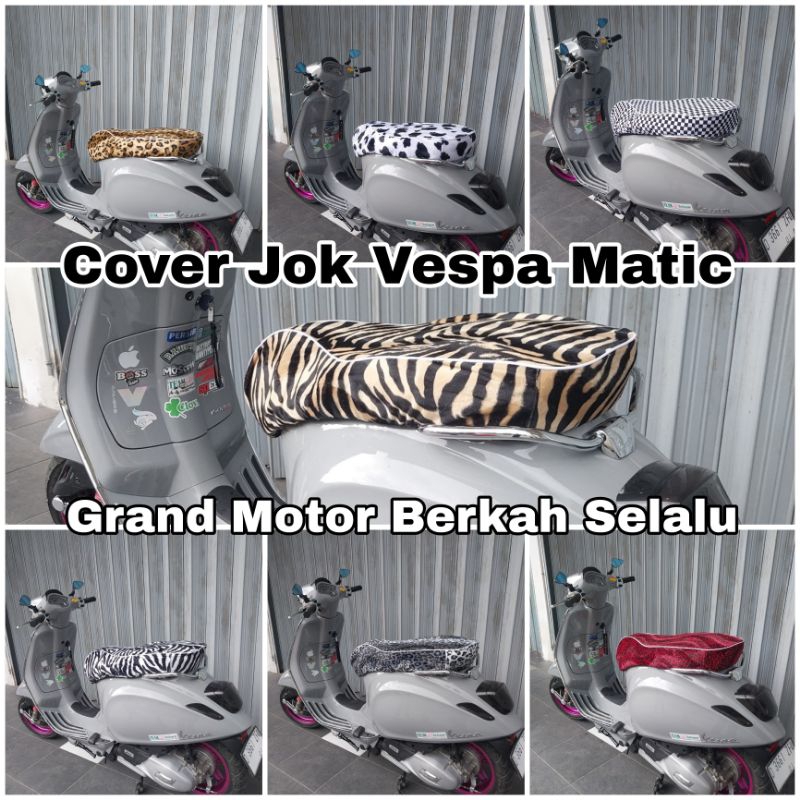 Cover Sarung Jok Luar Variasi Vespa Metik Matic