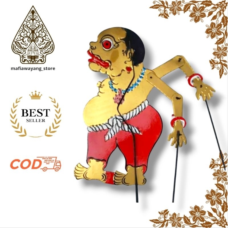 WAYANG KULIT BAGONG VERSI KI SENO -+45cm Standar Dalang