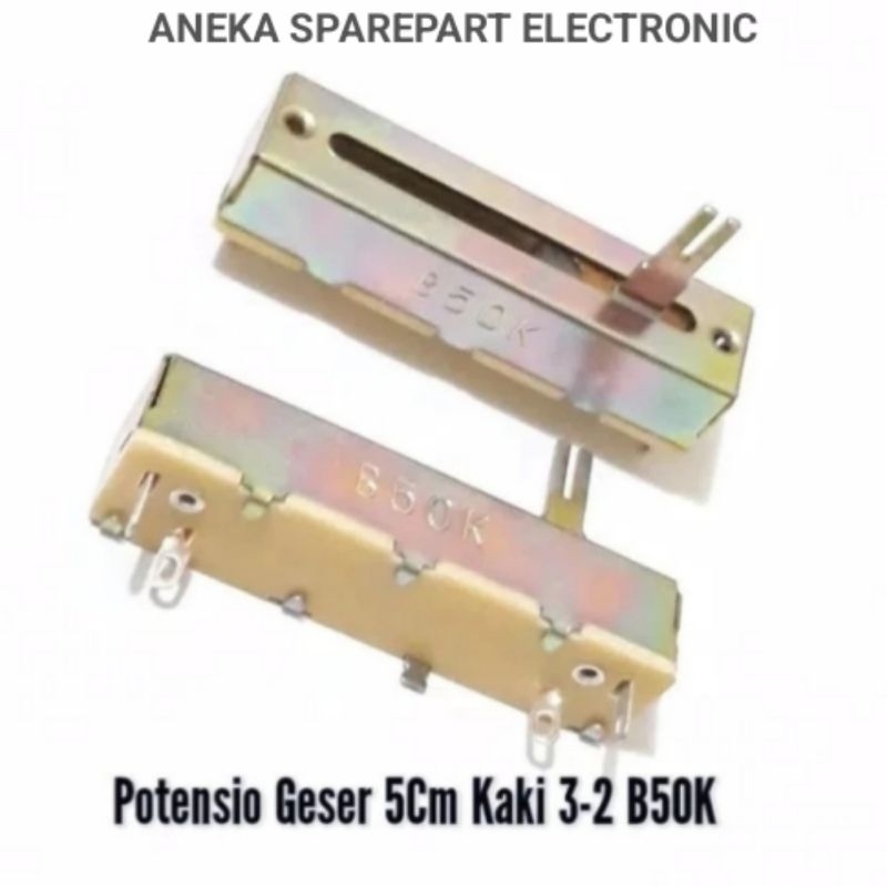 POTENSIO GESER 5 CM KAKI 3 - 2 B50K