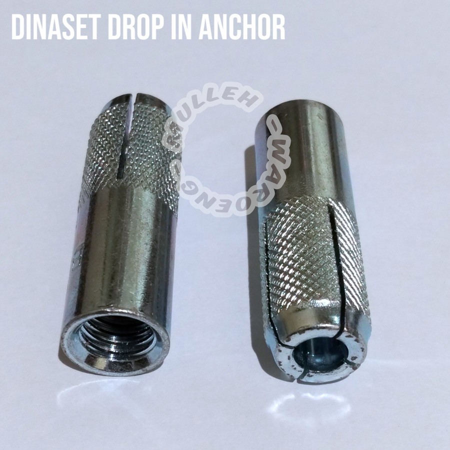 DINASET 5/16 DYNASET DROP IN ANCHOR 5/16" PER DUS 100 PCS