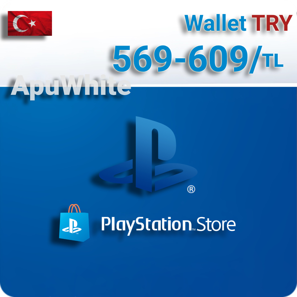 Wallet Playstation Network PS4 PS5 Region Turkey Turki [MURAH]