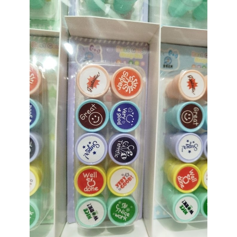 

Stempel Reward Anak-Anak 10pcs || Stempel Anak TK || Cute Stamp || Stempel Lucu || Stempel Penghargaan