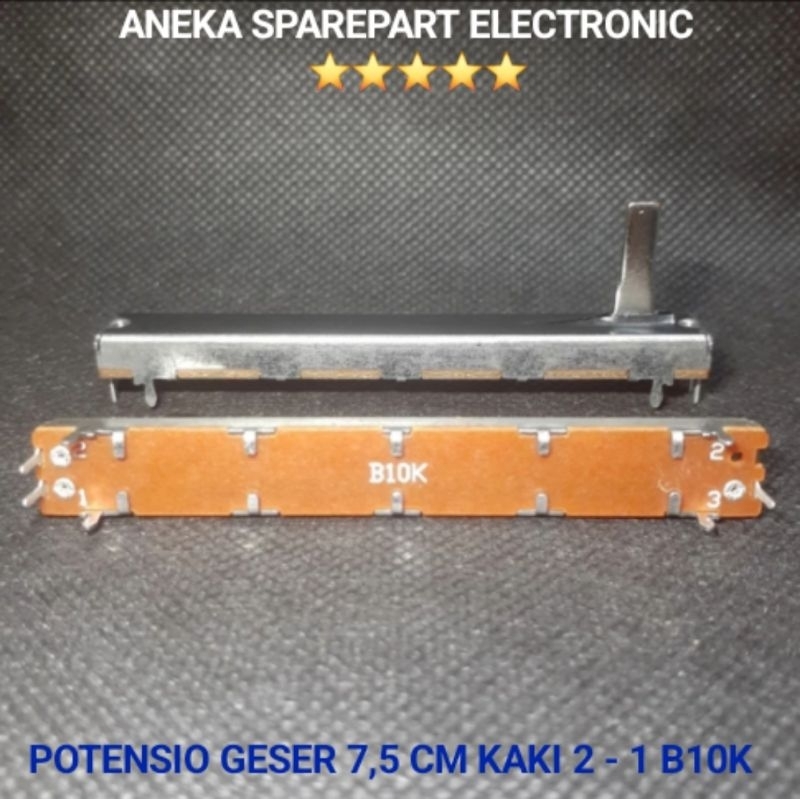 POTENSIO GESER 7,5 CM KAKI 2 - 1 B10K