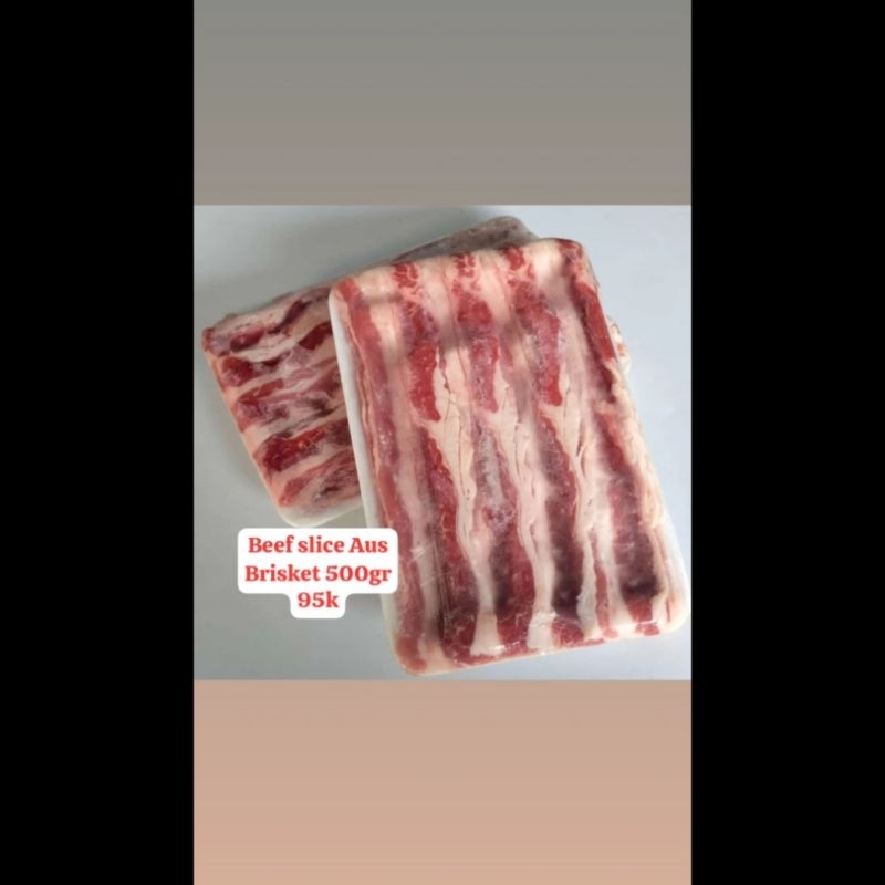

beef slice brisket