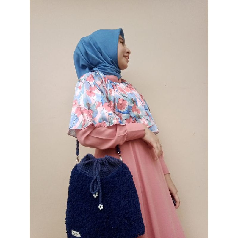 Crochet Bucket Bag /Tas Rajut Serut