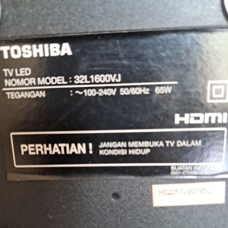 mb toshiba 32l 1600vj