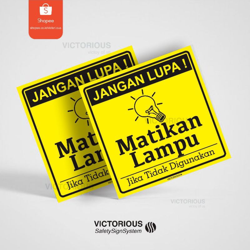 

Sticker Hemat Energi Listrik | Jangan Lupa Matikan Lampu Jika Tidak Digunakan Sticker Vinyl Tahan Air