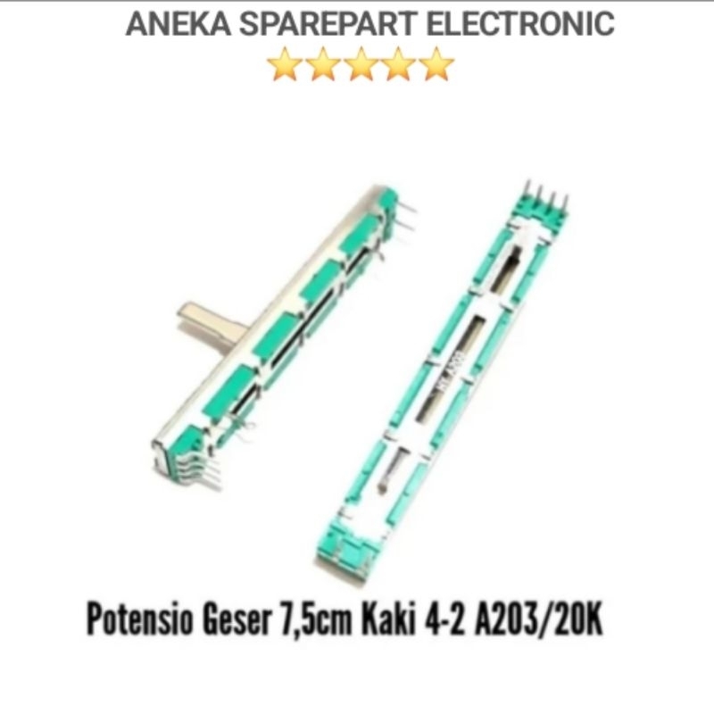 POTENSIO GESER 7,5 CM KAKI 4 - 2 A20K