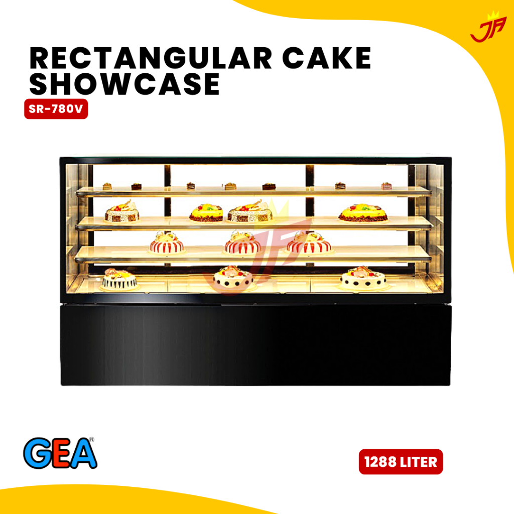 GEA RECTANGULAR CAKE SHOWCASE GEA SR-780V/Showcase cake SR 780V/Showcase Cake SR780V