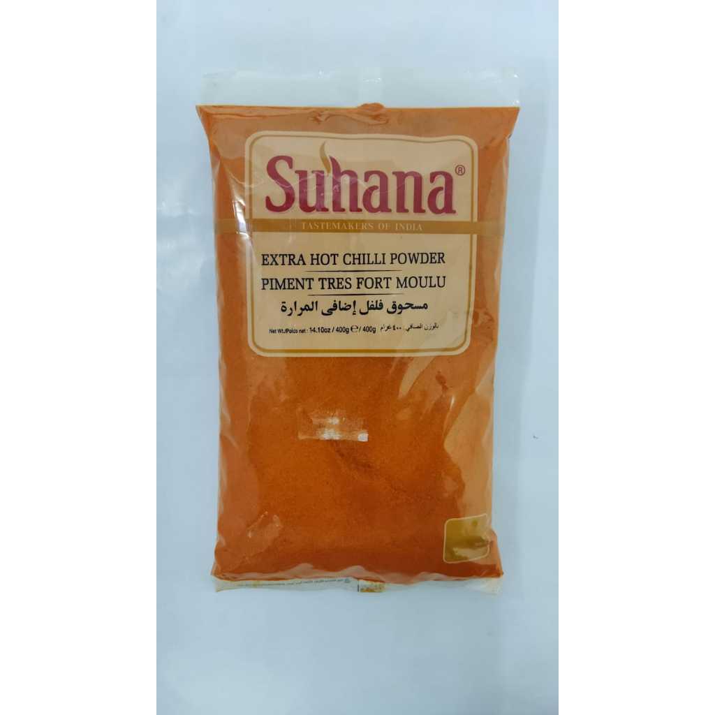 

SUHANA EXTRA HOT CHILI POWDER 400G