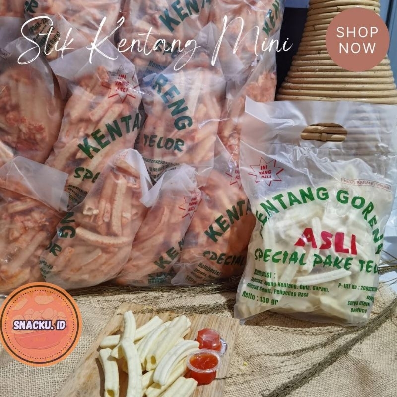 

stick kentang mini /potato mini isi 130gr