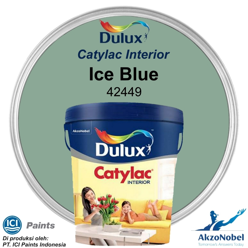 CAT DULUX CATYLAC INTERIOR 25 KG - ICE BLUE 42449