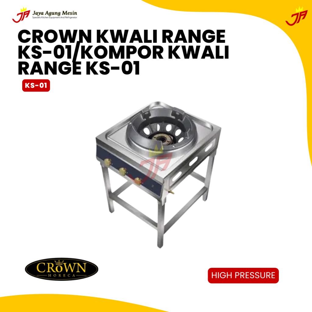 CROWN KWALI RANGE KS-01/Kompor Kwali Range KS-01